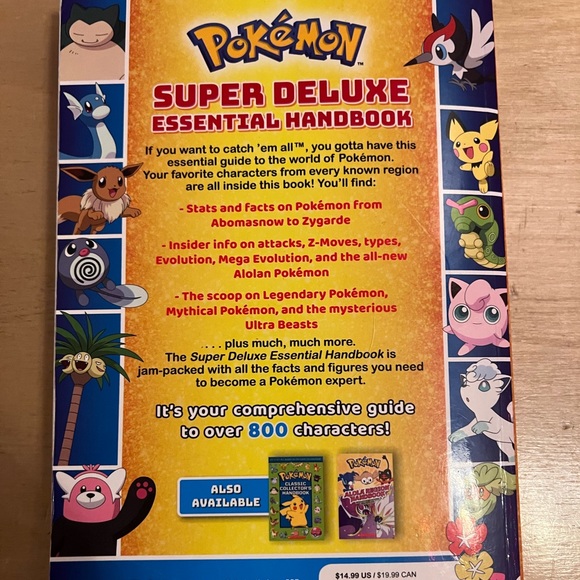 Pokemon deluxe guidebook/mythical handbook/graphic novel lot - Picture 4 of 13